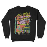 New York Retro Skater 2 Crewneck Black back