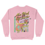 New York Retro Skater 2 Crewneck Light_Pink back