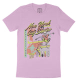 New York Retro Skater 2 T-Shirt Lilac front