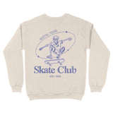 Austin Crewneck in Natural - back view