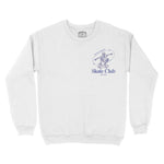 Denver Skater Skull Crewneck White front
