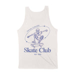 Denver Skater Skull Tank Top in Vintage - back view