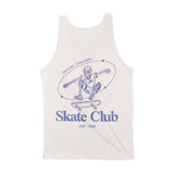 Denver Skater Skull Tank Top in Vintage - back view