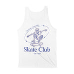 Denver Tank Top in White - back view