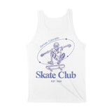 Denver Tank Top in White - back view