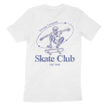 Denver Skater Skull T-Shirt White back