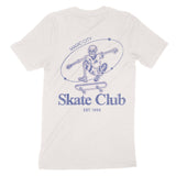 Miami Skater Skull T-Shirt in Vintage - back view