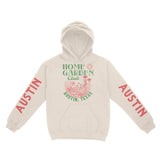 Austin Hoodie in Natural - front-sleeves view