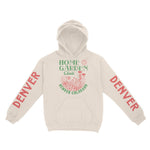 Denver Hoodie in Natural - front-sleeves view