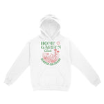 Denver Hoodie in White - front view