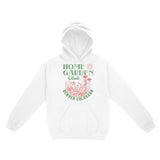 Denver Hoodie in White - front view