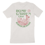 Denver Garden Club T-Shirt Vintage White back