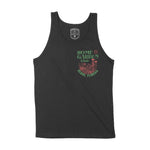 Miami Tank Top in Black - front view