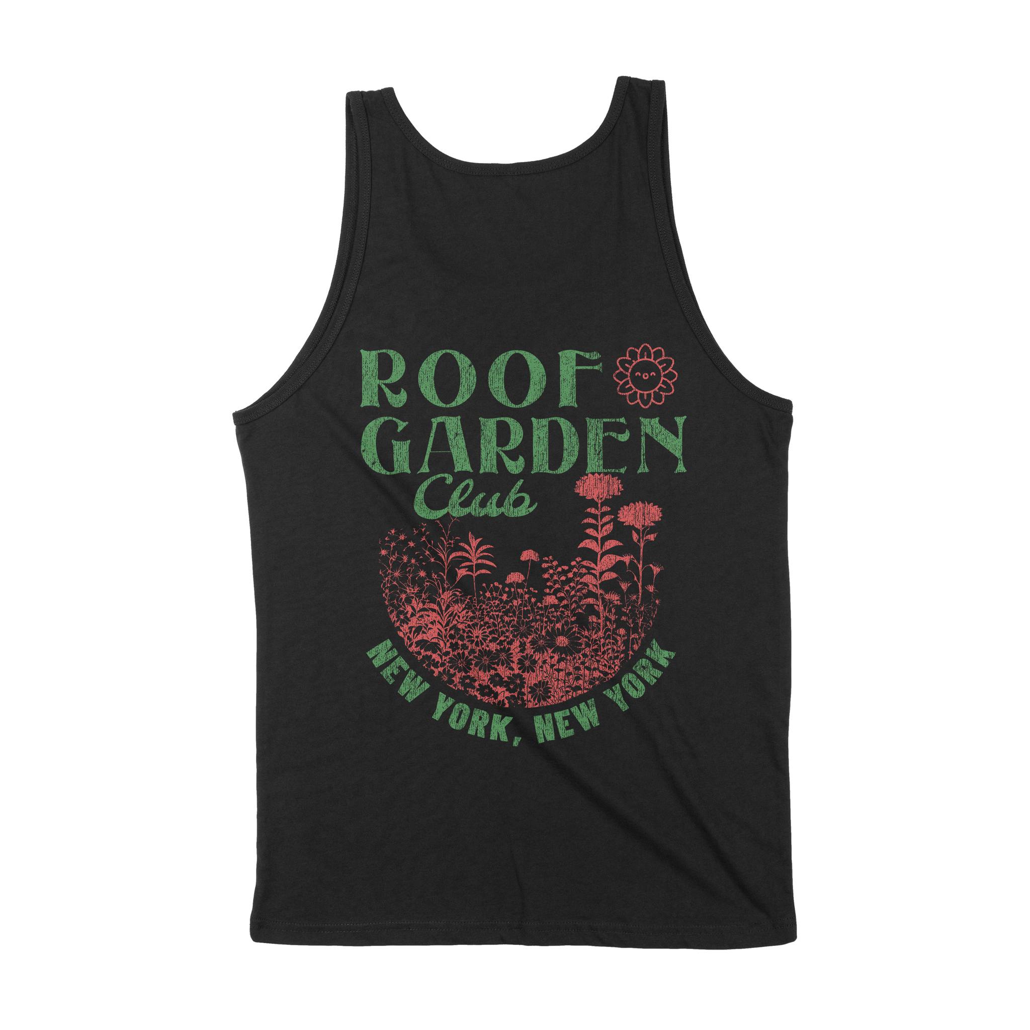New York Garden Club Tank Top Black back