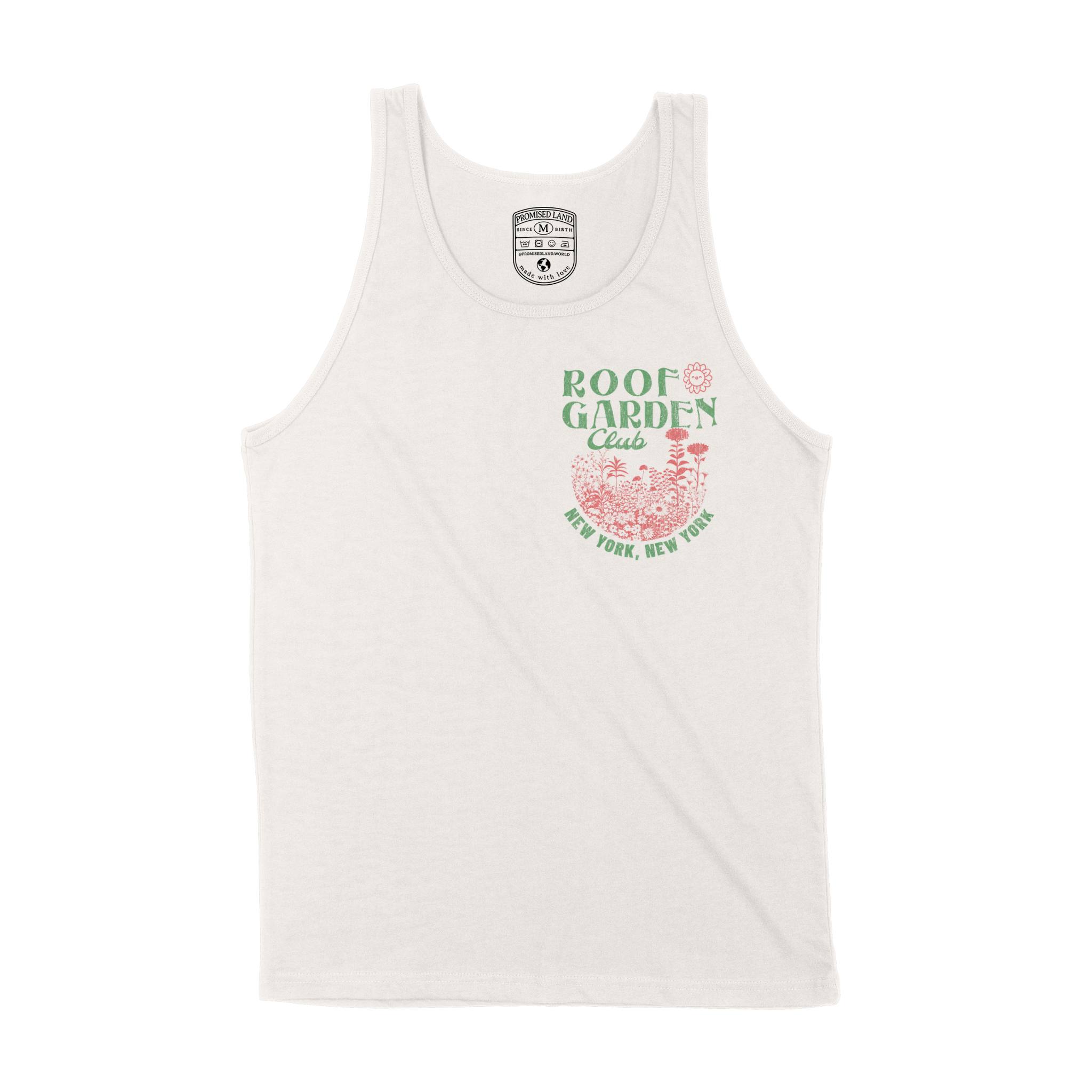 New York Garden Club Tank Top in Vintage - front view