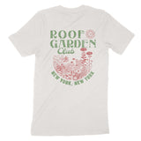 New York Garden Club T-Shirt Vintage White back