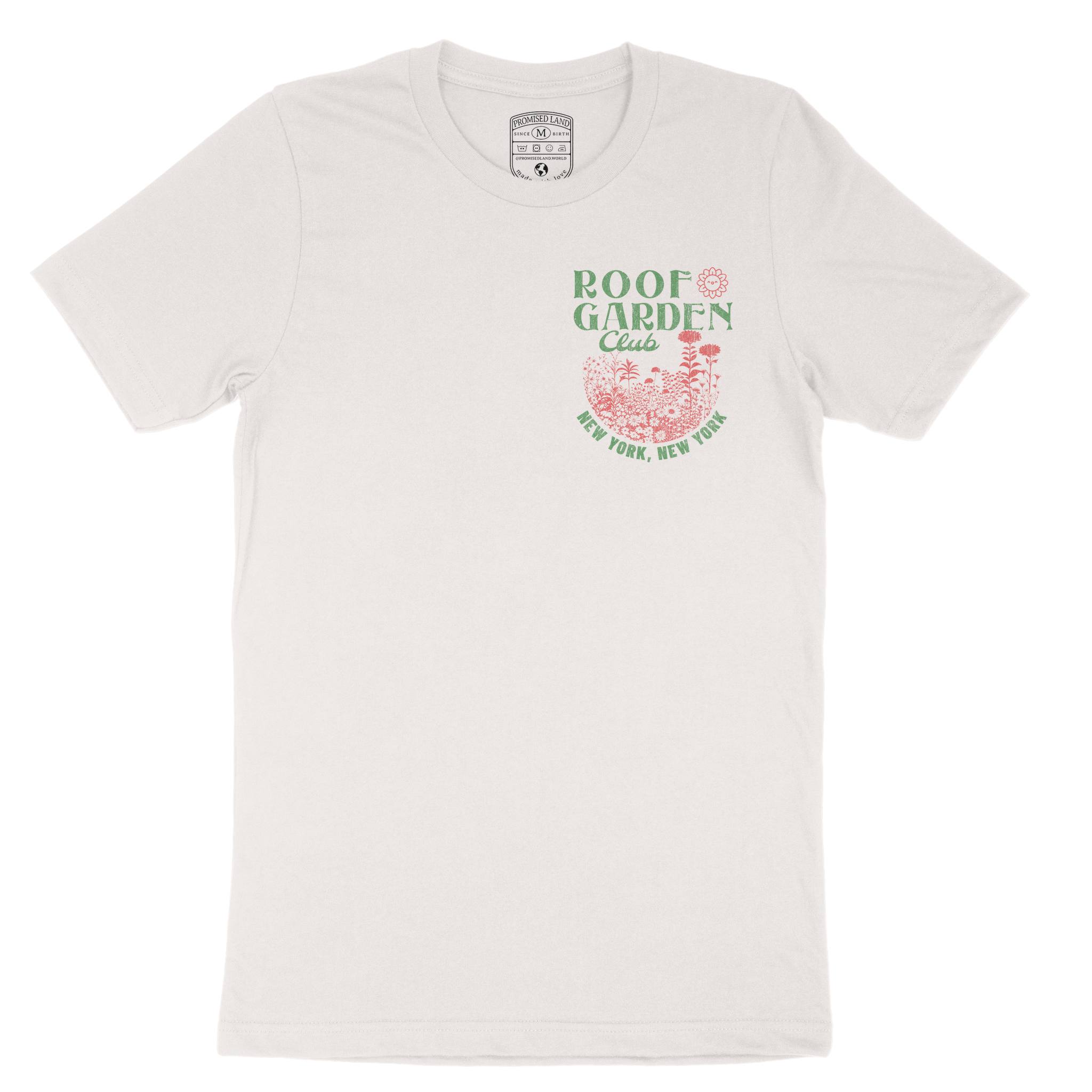 New York Garden Club T-Shirt in Vintage - front view