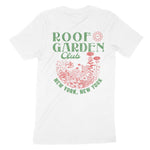New York T-Shirt in White - back view
