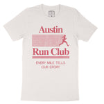 Austin Run Club T-Shirt in Vintage - front view