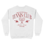 Austin Tennis Club Crewneck White back