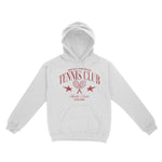 Austin Tennis Club Hoodie White front