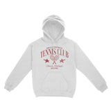 Denver Tennis Club Hoodie White front