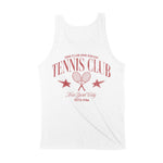 New York Tank Top in White - back view
