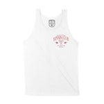 New York Tank Top in White - front view