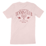 New York Tennis Club T-Shirt Soft_Pink back