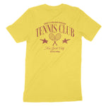New York Tennis Club T-Shirt Yellow back