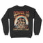 Denver Mushroom Love Crewneck in Black - back view