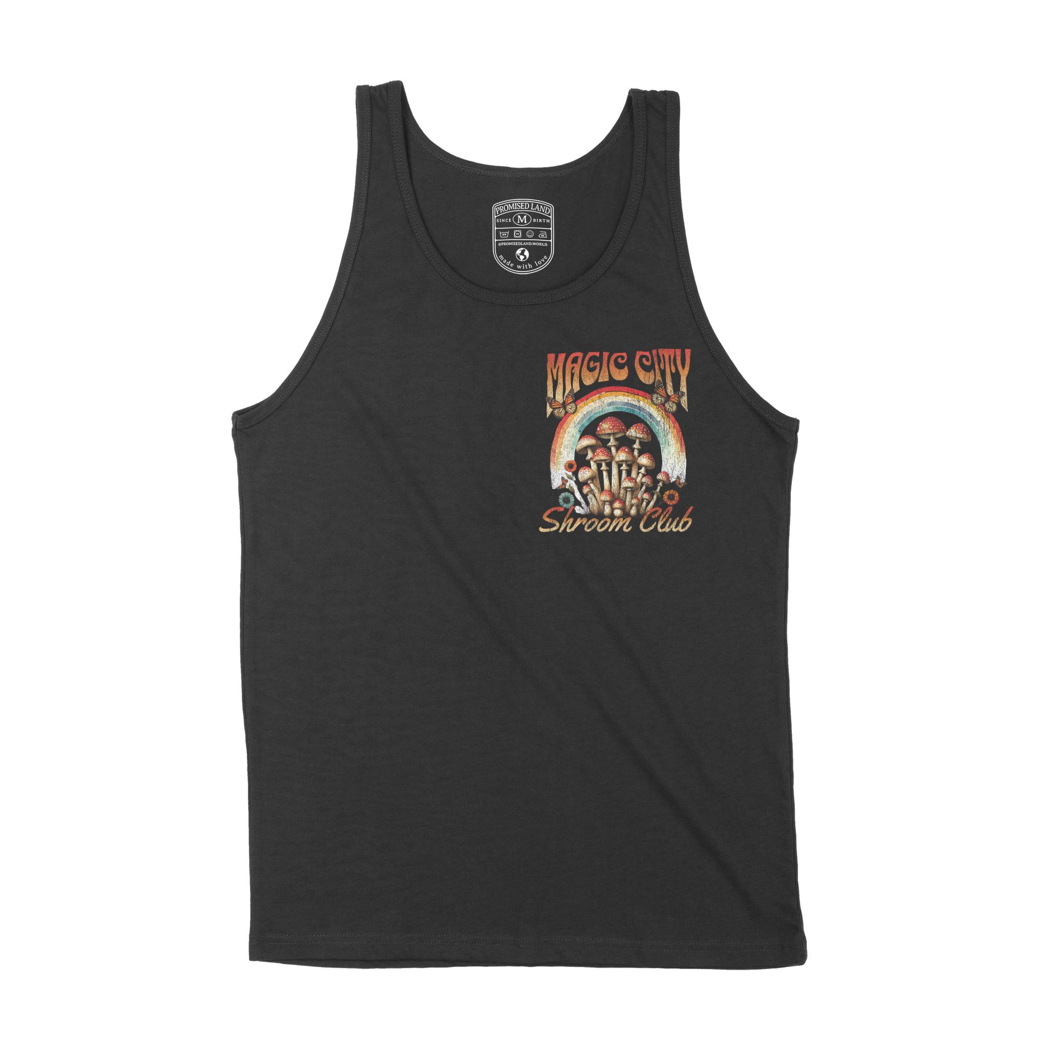 Miami Tank Top in Black - front view