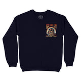 New York Mushroom Love Crewneck Navy front