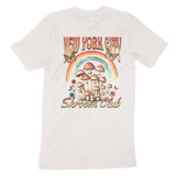 New York Mushroom Love T-Shirt in Vintage - back view
