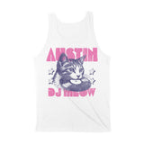 Austin Tank Top in White - back view