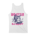 Denver Kitten Dj Tank Top White back