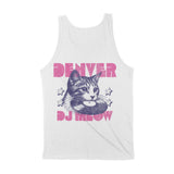 Denver Kitten Dj Tank Top White back