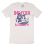 Denver Kitten DJ T-Shirt in Vintage - front view
