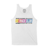 Denver Racing Club Tank Top White front