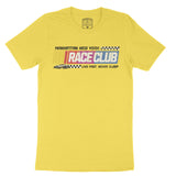 New York Racing Club T-Shirt Yellow front