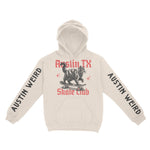 Austin Hoodie in Natural - front-sleeves view