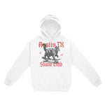 Austin Hoodie in White - front view