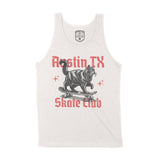 Austin Kitten Skate Tank Top in Vintage - front view