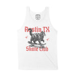 Austin Tank Top in White - front view