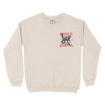 Denver Kitten Skate Crewneck in Natural - front view