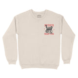 Denver Kitten Skate Crewneck in Natural - front view