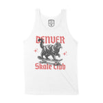 Denver Tank Top in White - front view