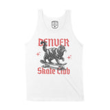 Denver Tank Top in White - front view
