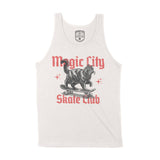 Miami Kitten Skate Tank Top in Vintage - front view