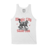Miami Kitten Skate Tank Top White front